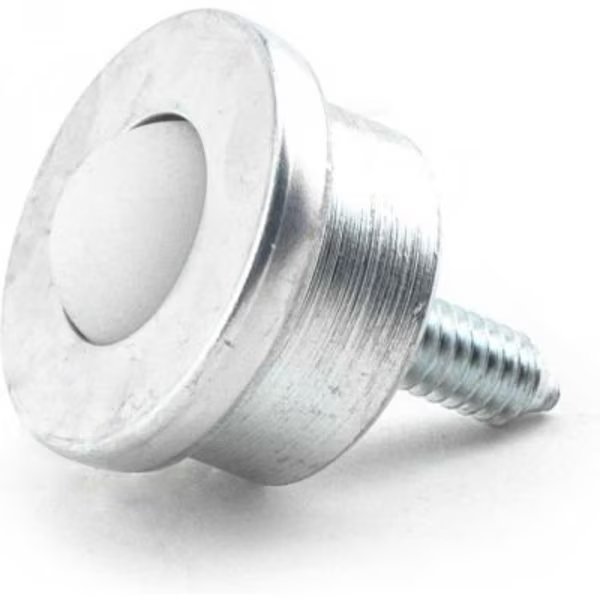 Hudson Bearings 5/8in Nylon Main Ball with 1/4in Stud in Carbon Steel Housing, Hudson Bearings, Mfr#: NSMBT-5/8CS